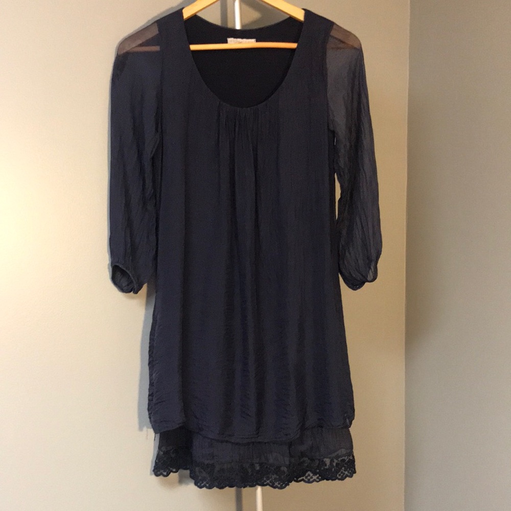 Prontomodo Giusy short Silk dress